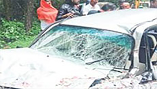 Main news car accident